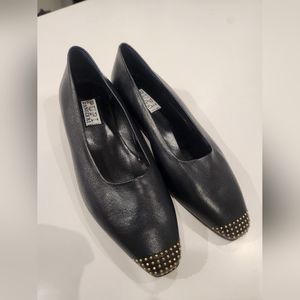 Pupi D'Angieri studded leather flats